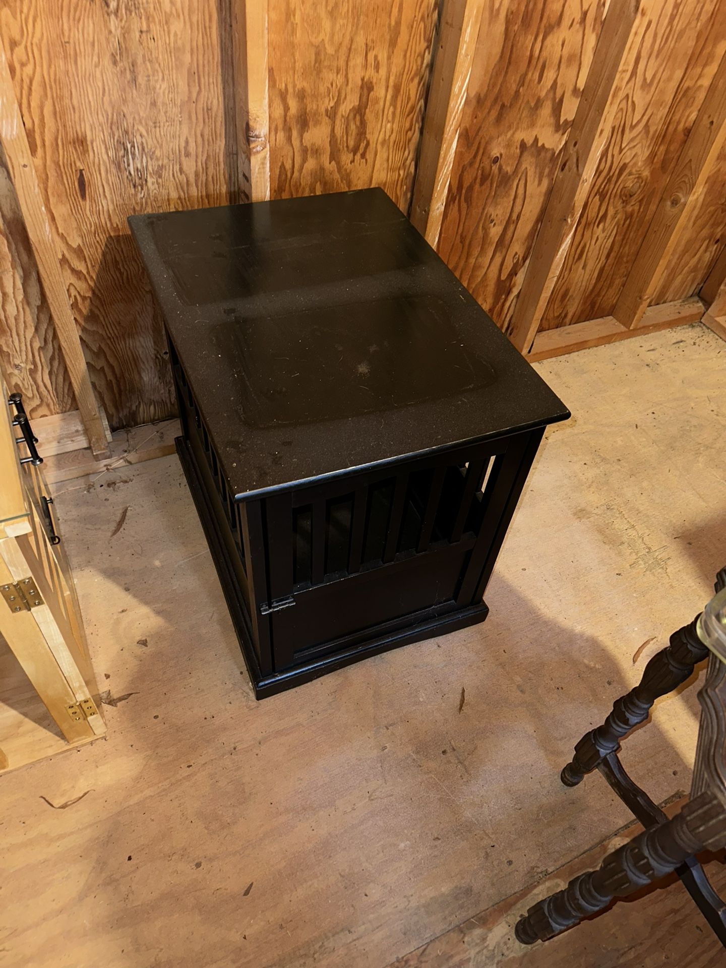 Side Table Dog Crate
