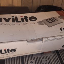 Emergency Exit Sign With Leds