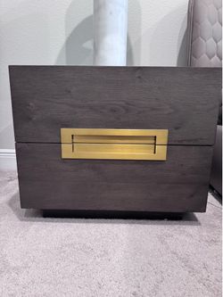 Restoration Hardware (RH) White Hall Nightstand – Excellent Condition