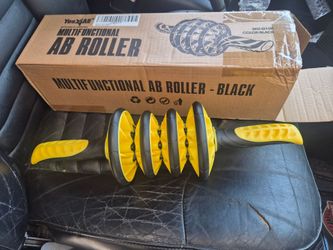 Ab roller and knee pads