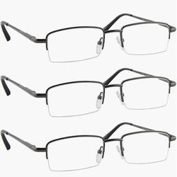 New! Reading Glasses. 4.0x - 3 pack readers

