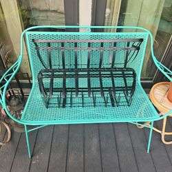 Balcony Planter Steel Black Set Of 5 