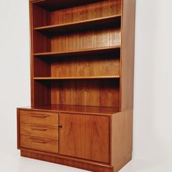 Antique European Teak Shelf