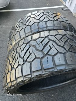 Only 2 used tires Lt35x12.50r24 Nitto Recon Grappler $299.00