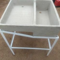 Lavaderos de cemento y granito