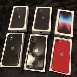 3 Apple iPhones $500 OBO