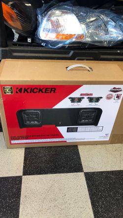 Kicker Dual l7t12 in kicker box for Chevy Silverado and gmc Sierra