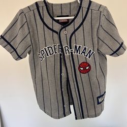 Spider-Man baseball jersey