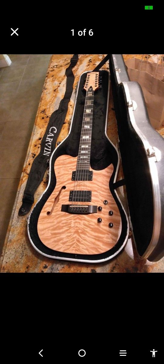 Carvin Ae 185 12 String Electric Guitar .