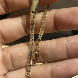Kids 18k Gold Filled Bracelet
