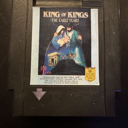 Rare King of Kings: The Early Years NES Game (Wisdom Tree) - Cart Only, Tested!