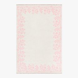Love Shack Fancy Pink Reversible Rug
