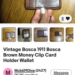 Vintage money clip