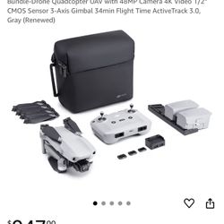DJI Air 2 FLY More Combo With 2 extra Battery