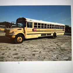 2009 School Bus International 3000 Runs And Move