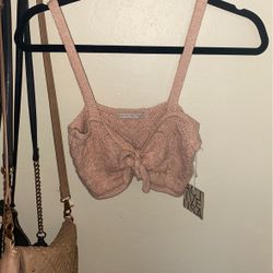 Blush Pink Top Size Large