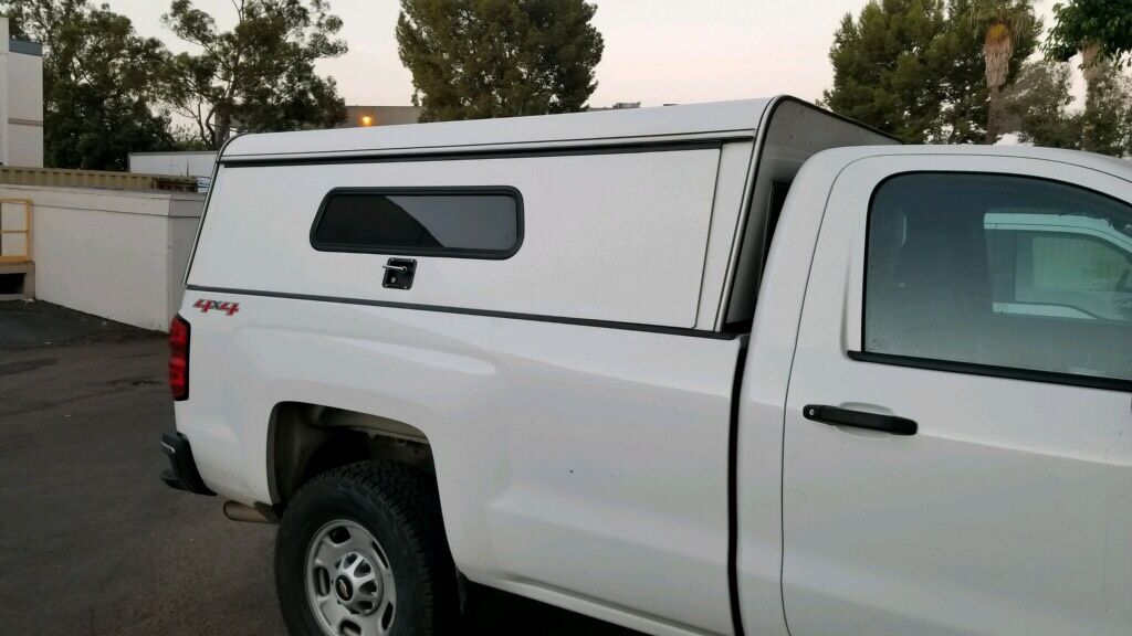 Lifetime Workmate Camper Shell for long bed truck.