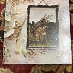 Led Zeppelin IV 1971 Vintage Vinyl Record