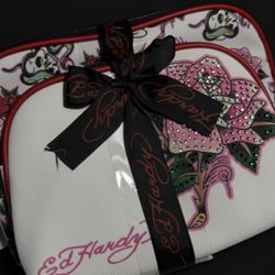 Ed Hardy 2PC Cosmetic Bag Set
