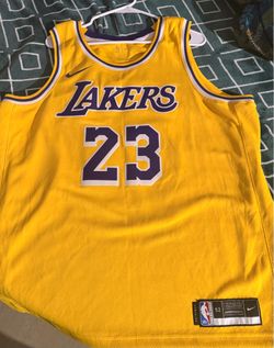 Authentic NBA Nike LeBron James Jersey | Los Angeles Lakers - Gold