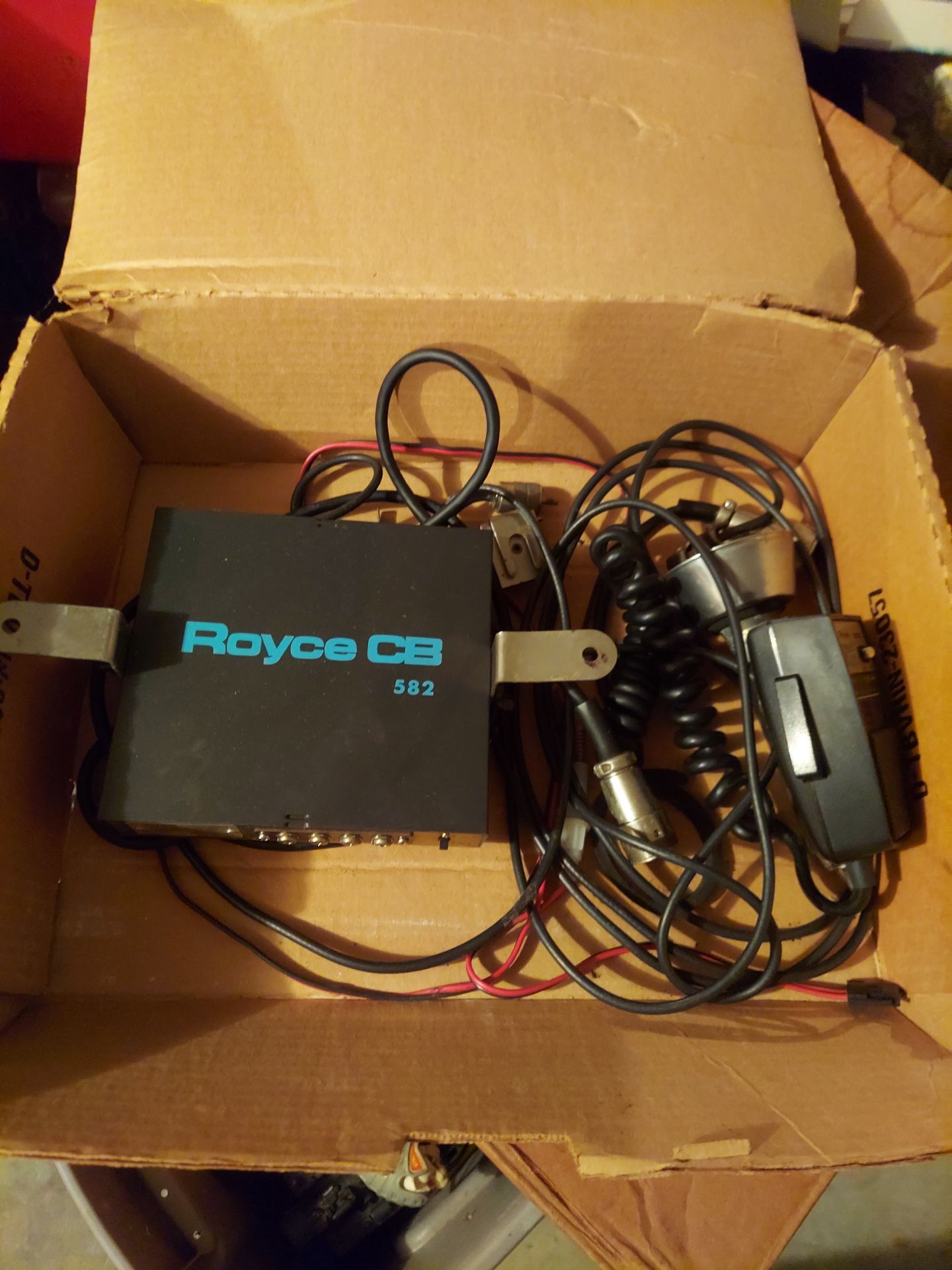 Vintage Royce CB transceiver model 582