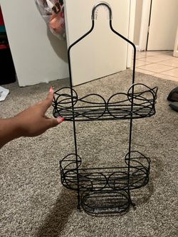 Over the shower organizer