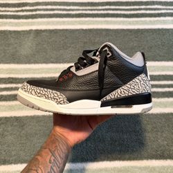 Jordan 3 “Black Cement”, Size 10.5