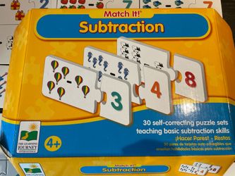 Subtraction Math Puzzle