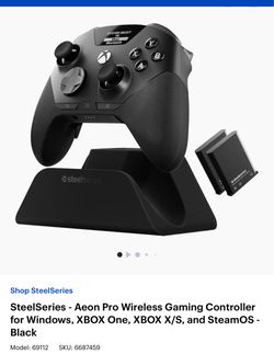 SteelSeries Aeon Pro Pro Wireless Gaming Controller - Xbox, PC, Mobile - Sealed in Box Listing Description: