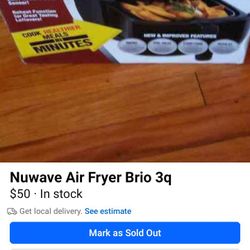 Nuwave Air Fryer 