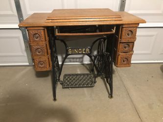 Antique sewing machine