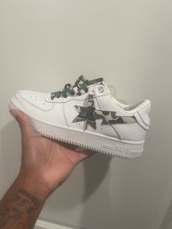 White & Camo bapesta