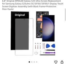 Samsung Galaxy S23 Ultra AMOLED Screen Replacement Kit