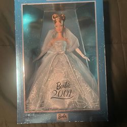 2001 Collector Edition Barbie Doll Mattel #50841 Caucasian Blonde Hair New