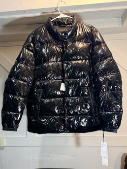 Calvin Klein Black Glossy Puffer Jacket