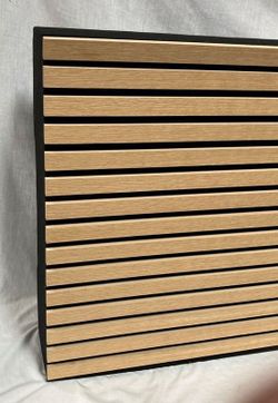 Large Wood Slat Acoustic Sound Panel / Studio Wall Diffuser 46”x24”x7”