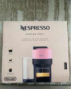 Brand New Nespresso Vertuo Pop+ by De’Longhi – Pink