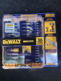 DelWalt drill bit set