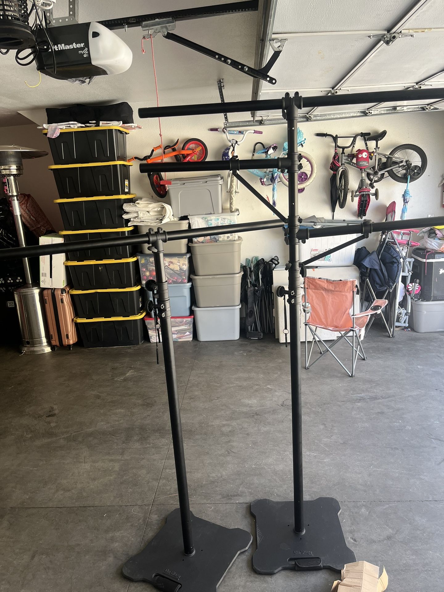On-stage Flat Base Lighting Stand For Dj Bands Equipment