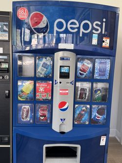 Drink And Snack Vending Machine. Work Great. Credit Card Compatible. No Location
