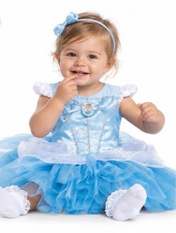 Disguise Disney Baby Cinderella Princess Tutu Dress Size: Baby 12-18 Months