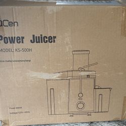 QCen Power Juicer 800w centrifugal juicer extractor with wide mouth 3”