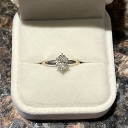 Marquise Cut Diamond Ring