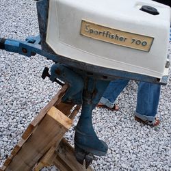 Sears sport fisher 7.5hp Outboard antique 2 stroke
