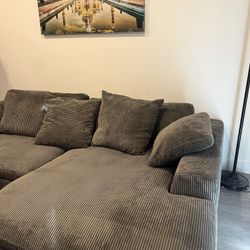 2 Piece Couch  Sofa Chaise Sectional