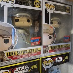 Funko POP! Luke & Leia Training Combo