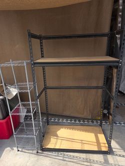 2 Storage Shelf both $20...