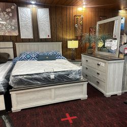 6pc Queen Bedroom Set🚨🔔🚨🔔