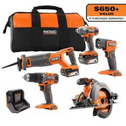 Rigid 5 Tools 18v