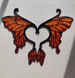 Custom Butterfly Earcuffs